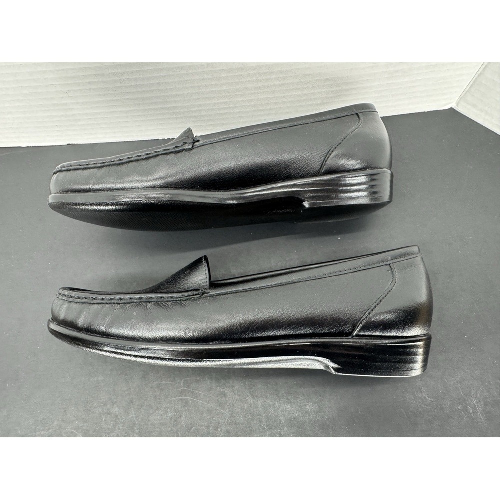 SAS 7N Simplify Black Tripad Comfort Slip On Loafers ~ 7 Narrow Womens Shoes USA - Picture 5 of 9